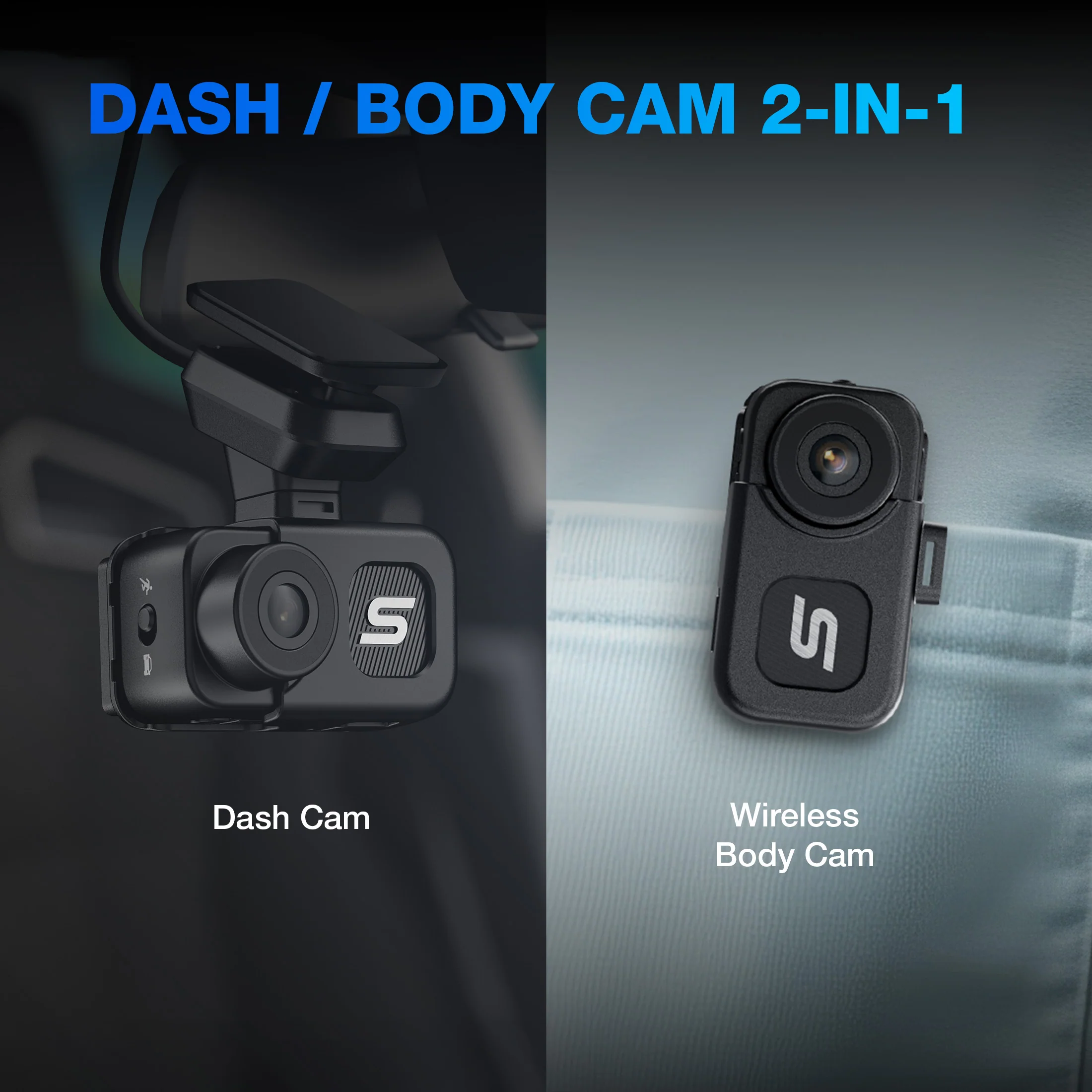 4K Mini Dash Body Cam - Image 2