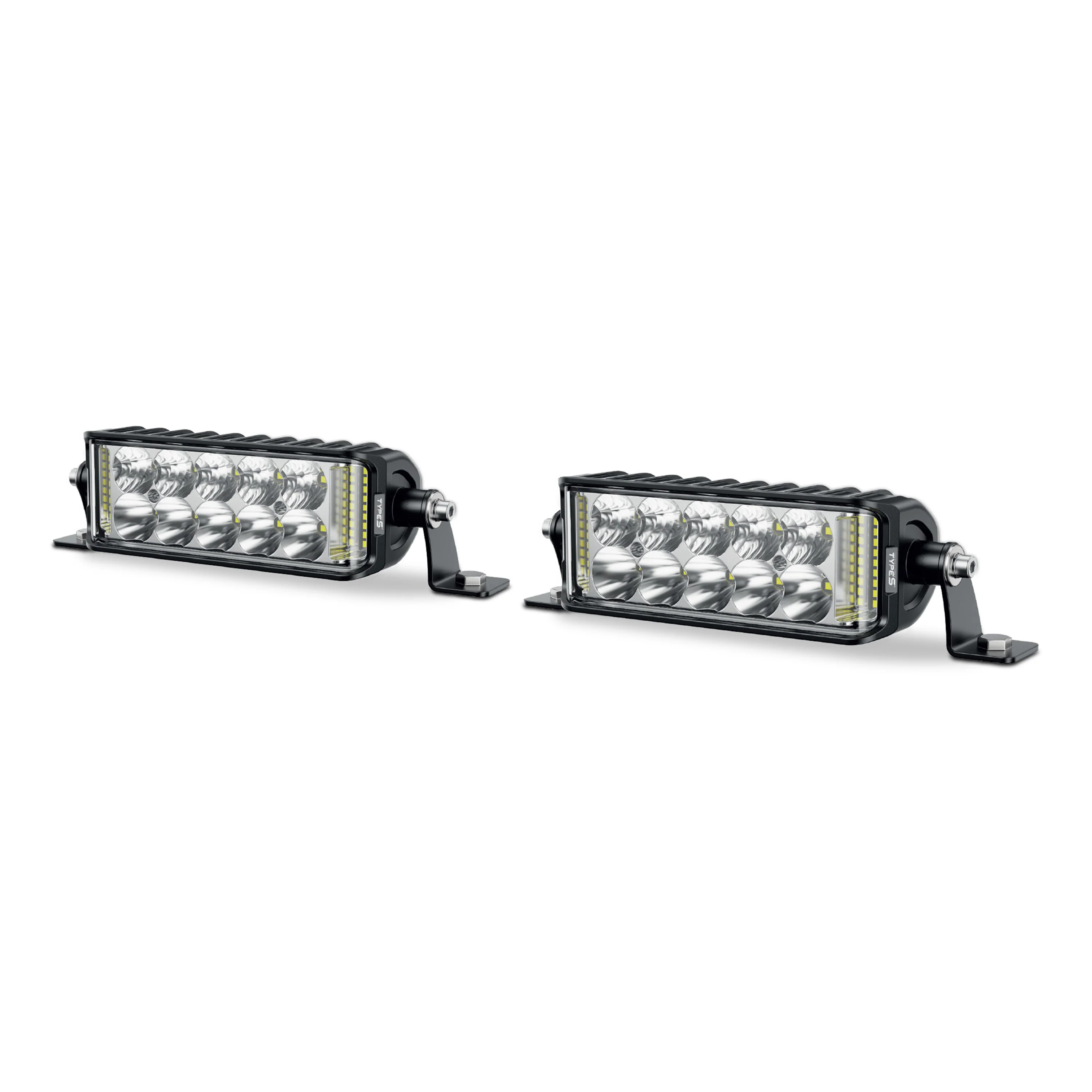Elevate 6.5” Spot and Flood Combo Light Bar Set