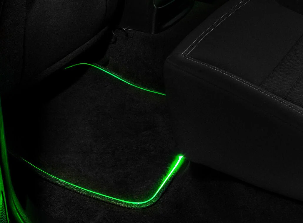 TYPE S LED Lighted Floor Mat (Carpet) 2 Piece, Multicolor RGB Glow, App Controllable - Image 6