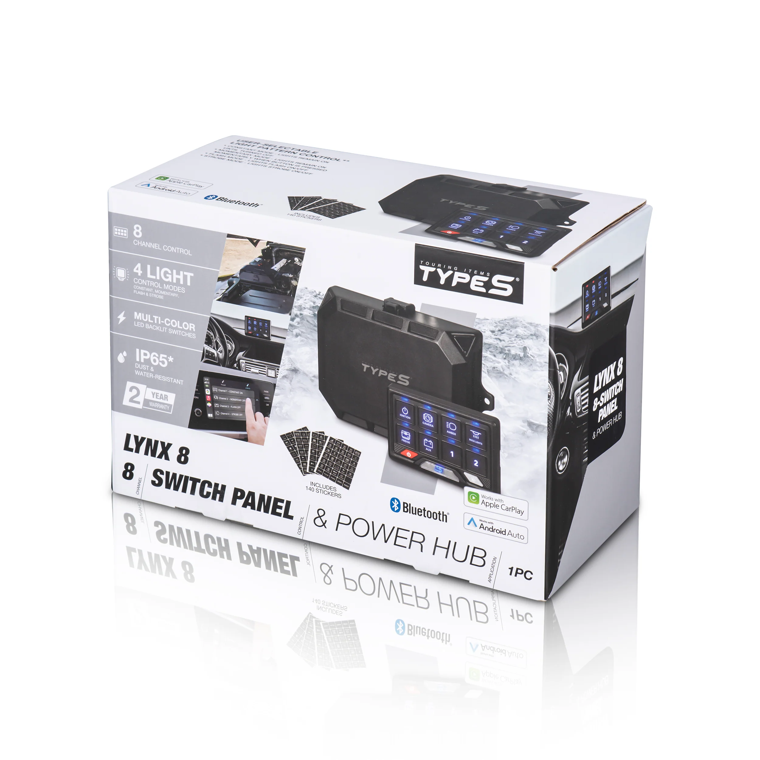 LYNX 8 - 8 Switch Panel & Power Hub - Image 5