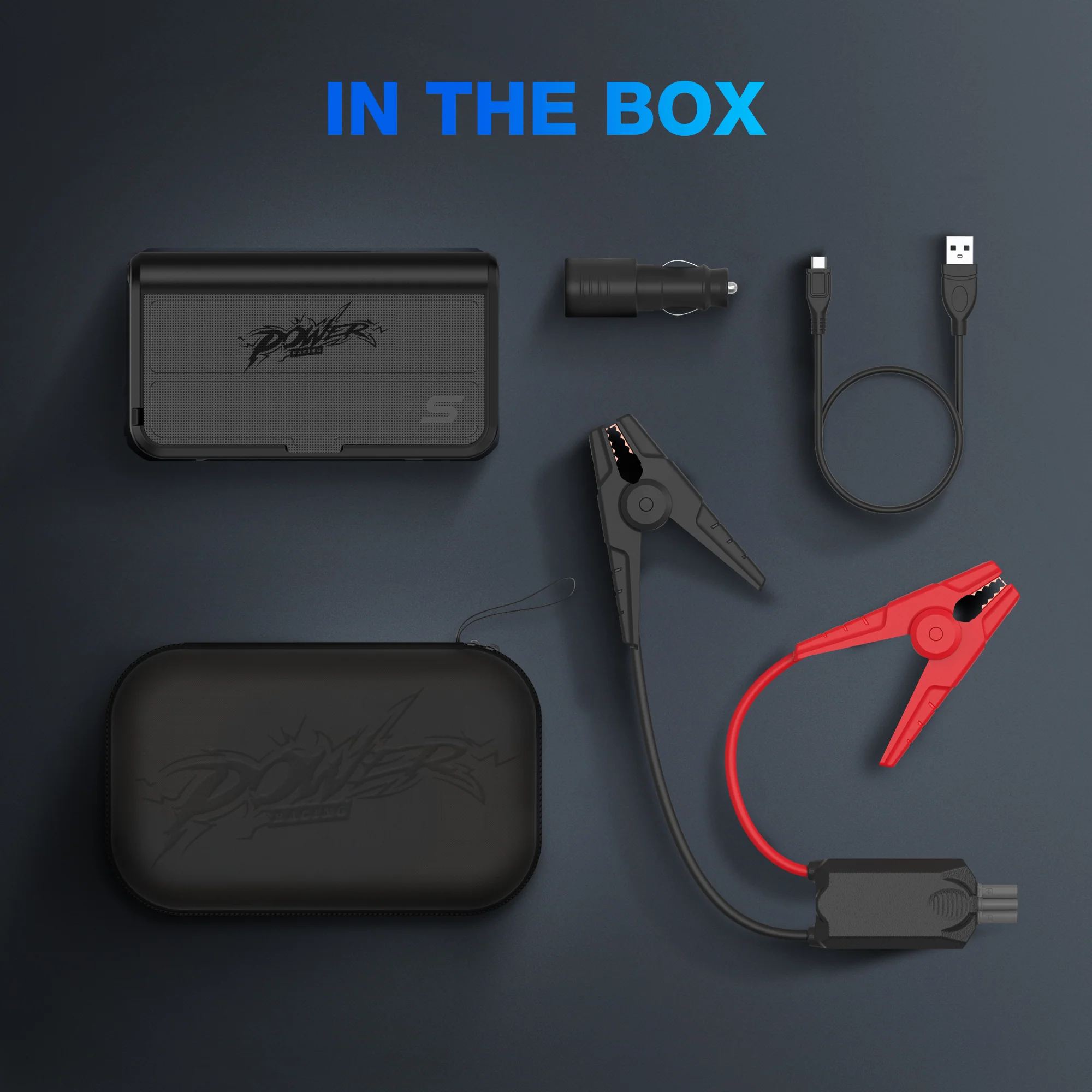 Mike Power 8000mAh Wireless Jump Starter with Built-in Cable - Image 8