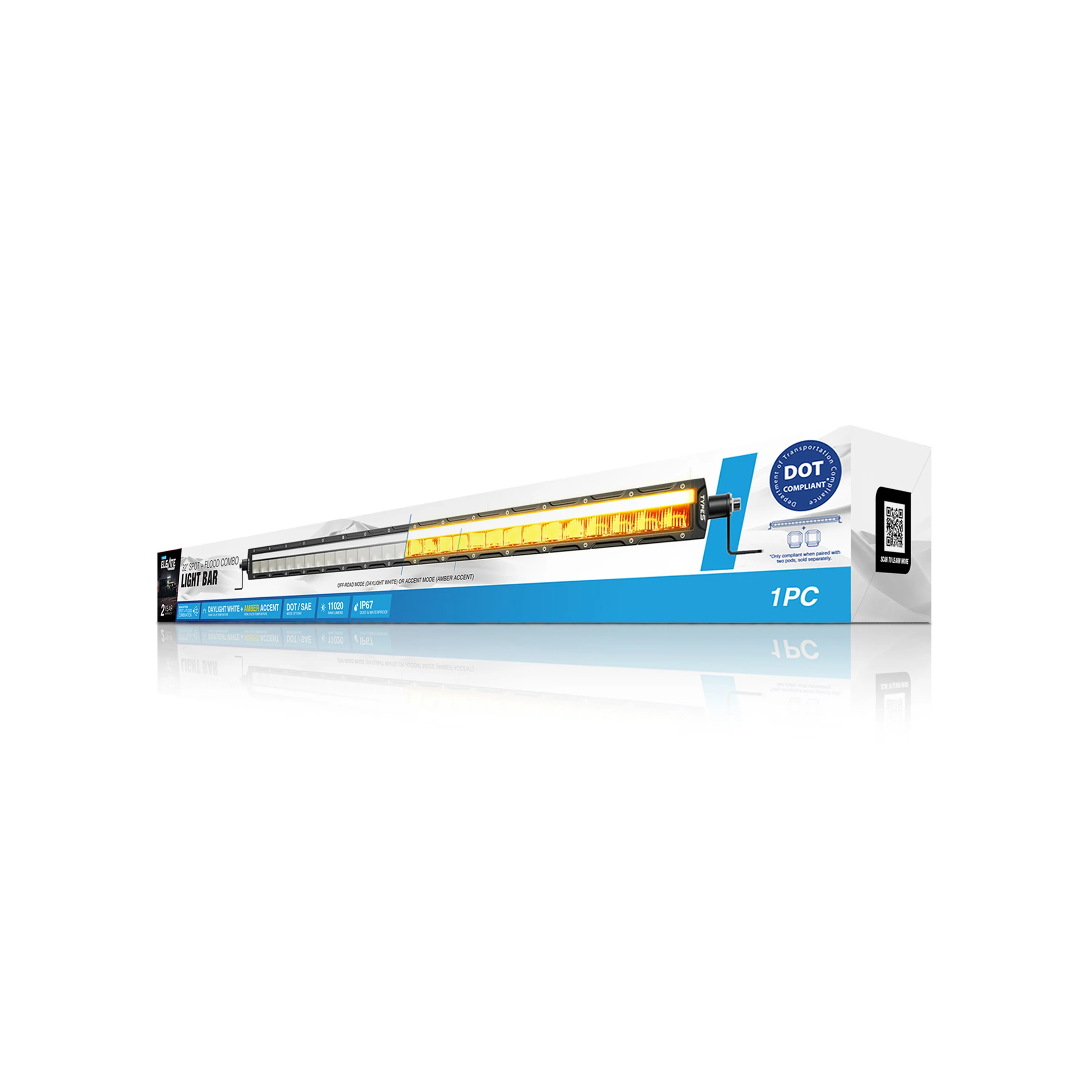 Elevate 32” Spot and Flood Combo Light Bar - Image 3