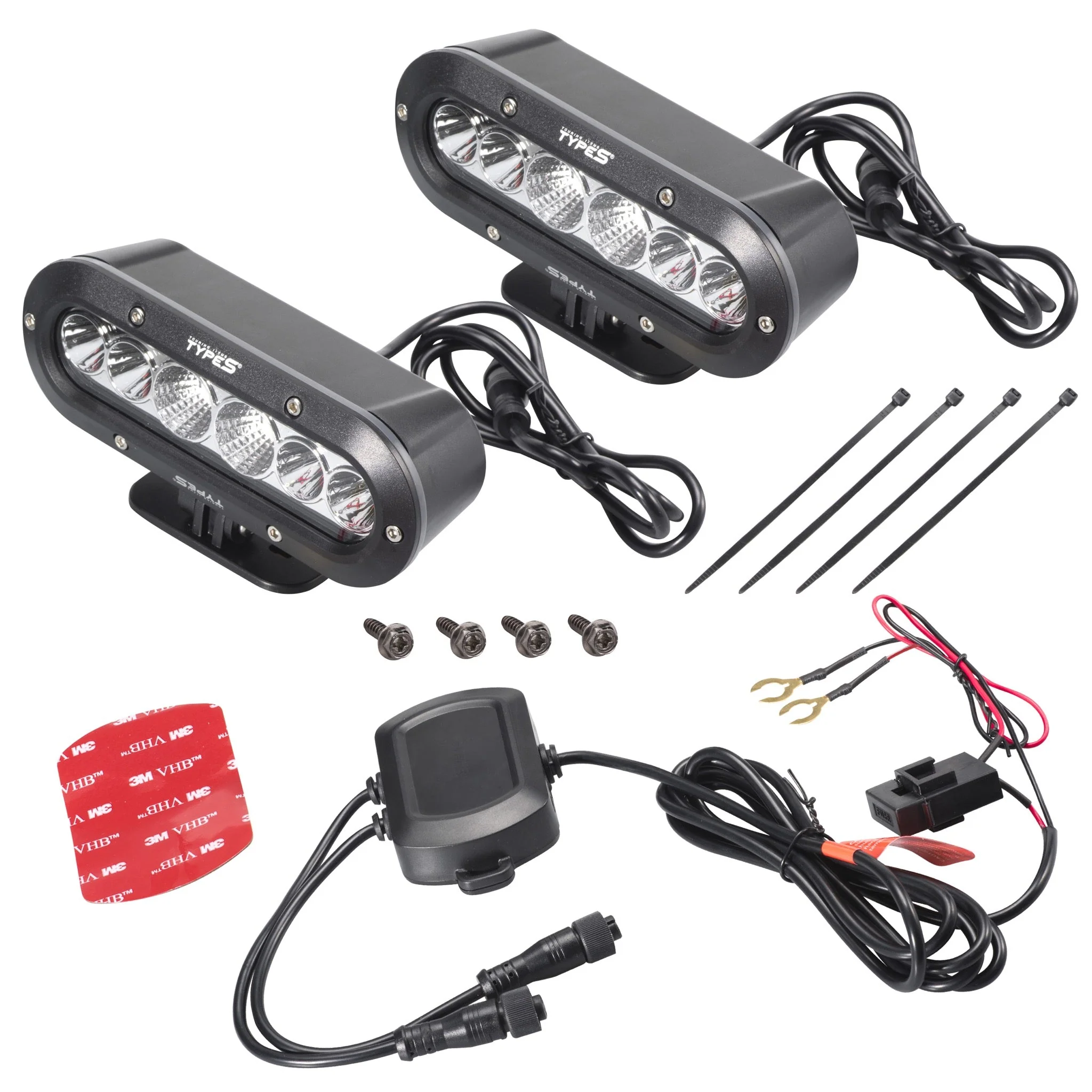 TYPE S Plug & Glowâ„¢ App-Controlled 6" Smart Running Light Kit - Image 7