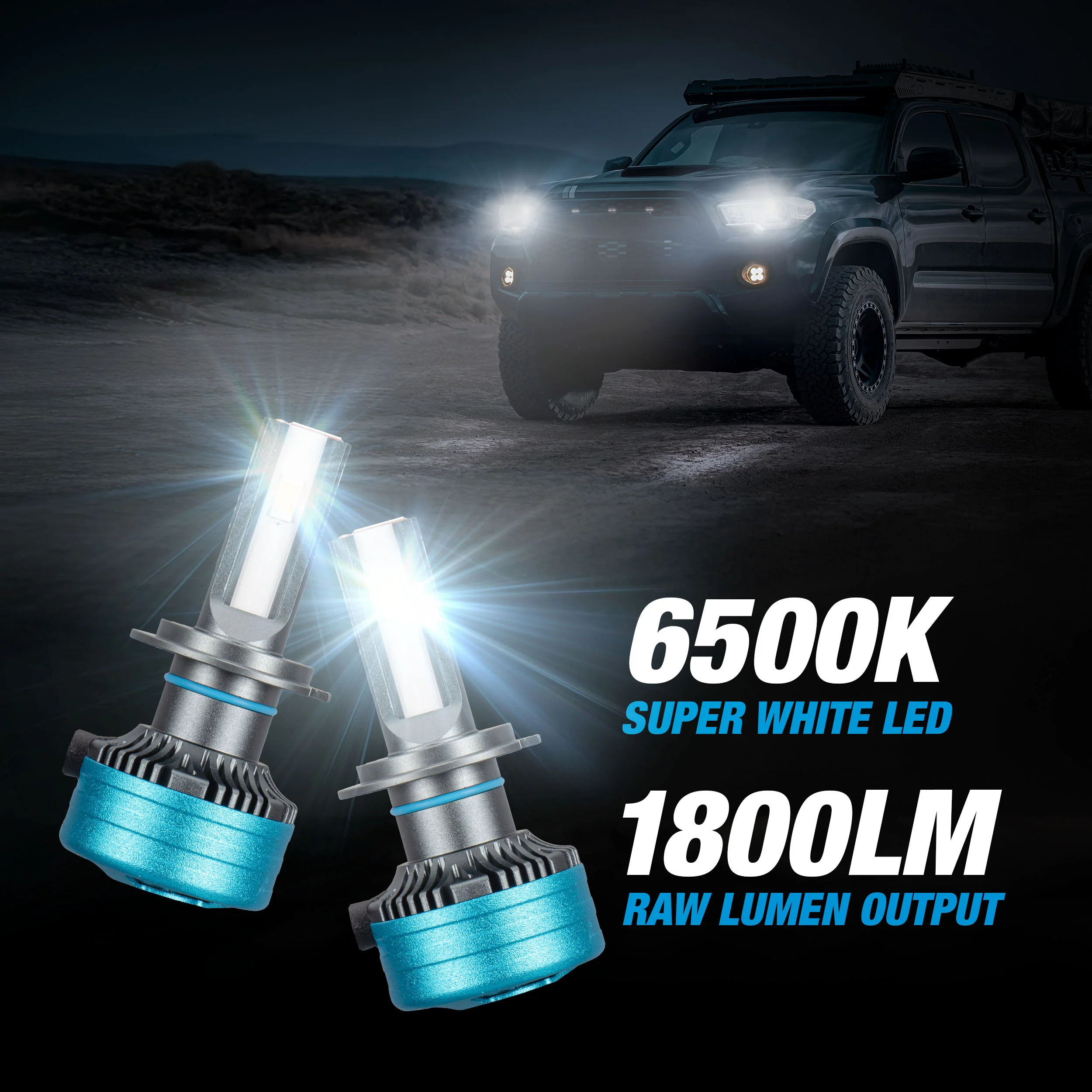 PRO ULTRABRIGHT LED FOG LIGHT SET - H7 - Image 5