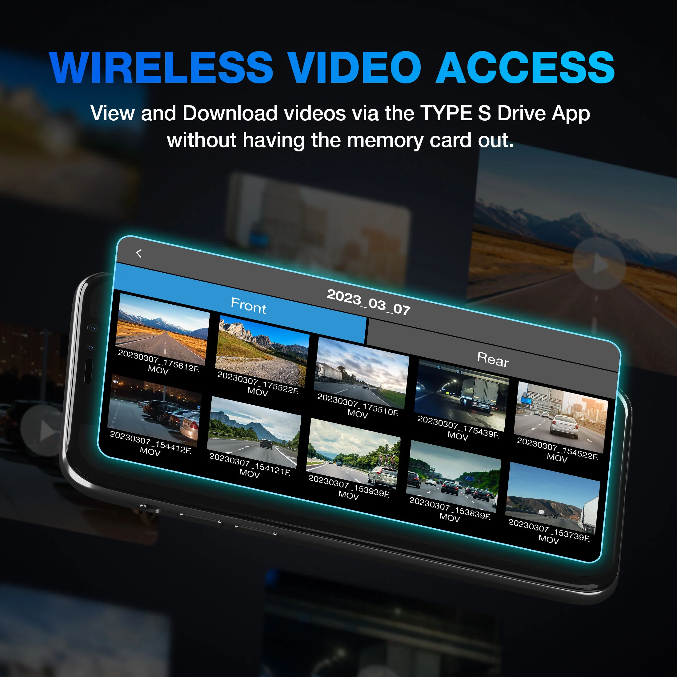 T402 Dual View 4K Dashcam with Enhanced AI features - Image 6