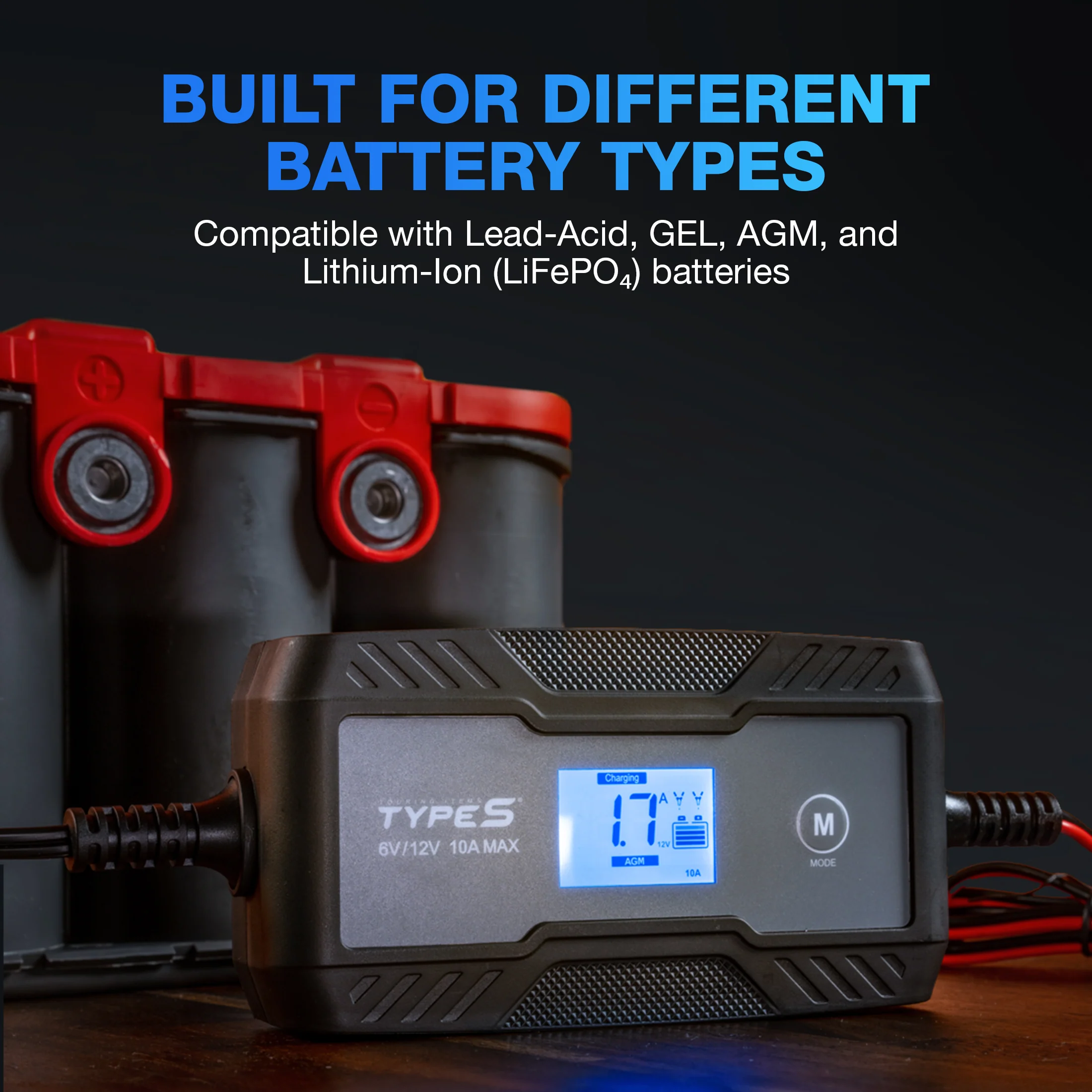 TYPE S 10A Battery Charger & Maintainer - Image 4