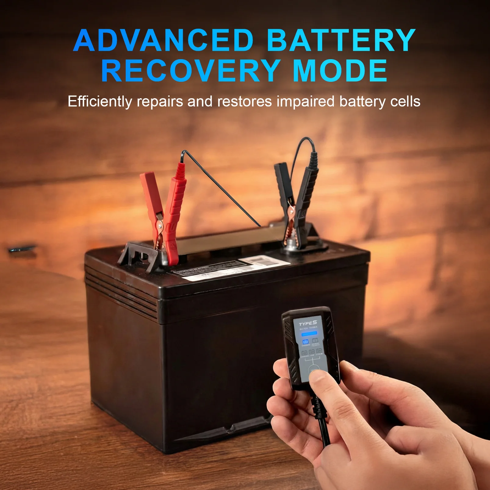 TYPE S 1A Battery Charger and Maintainer - Image 5