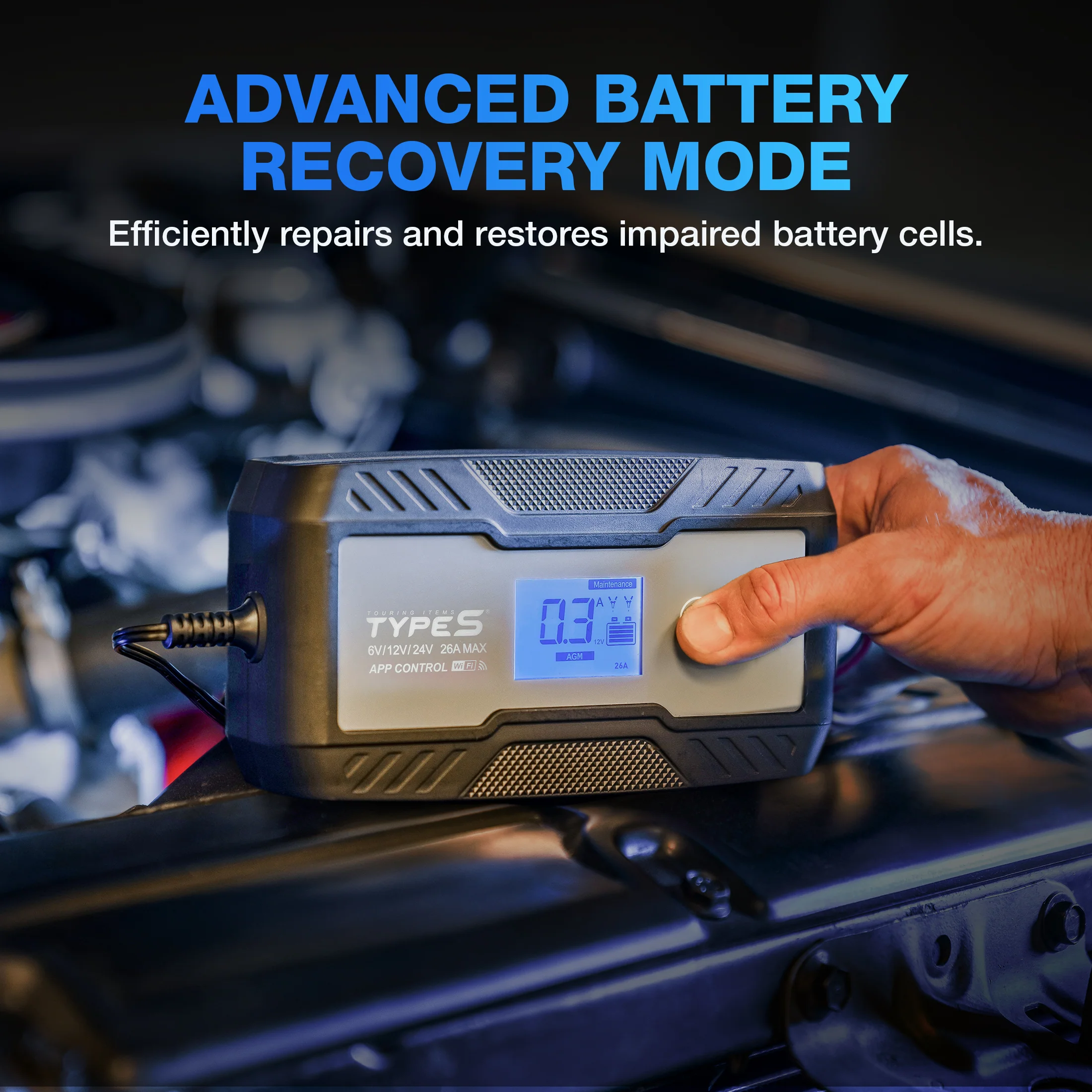 TYPE S 26A Battery Charger & Maintainer - Image 5
