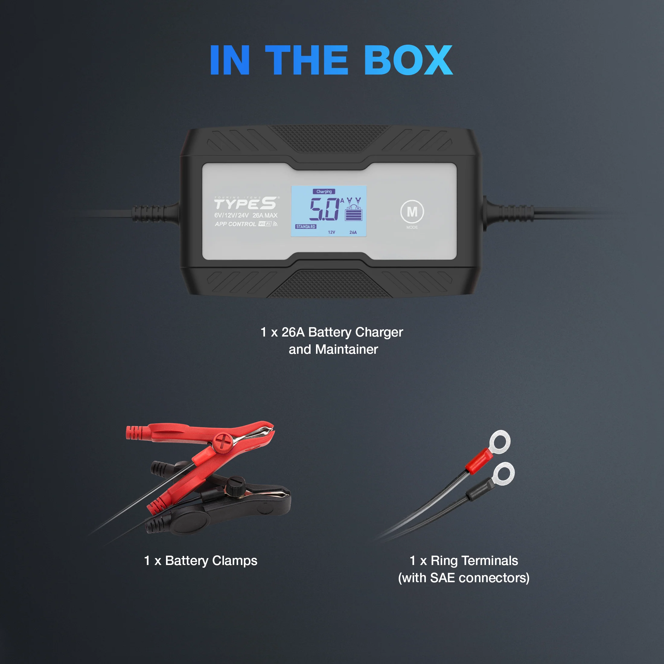 TYPE S 26A Battery Charger & Maintainer - Image 6