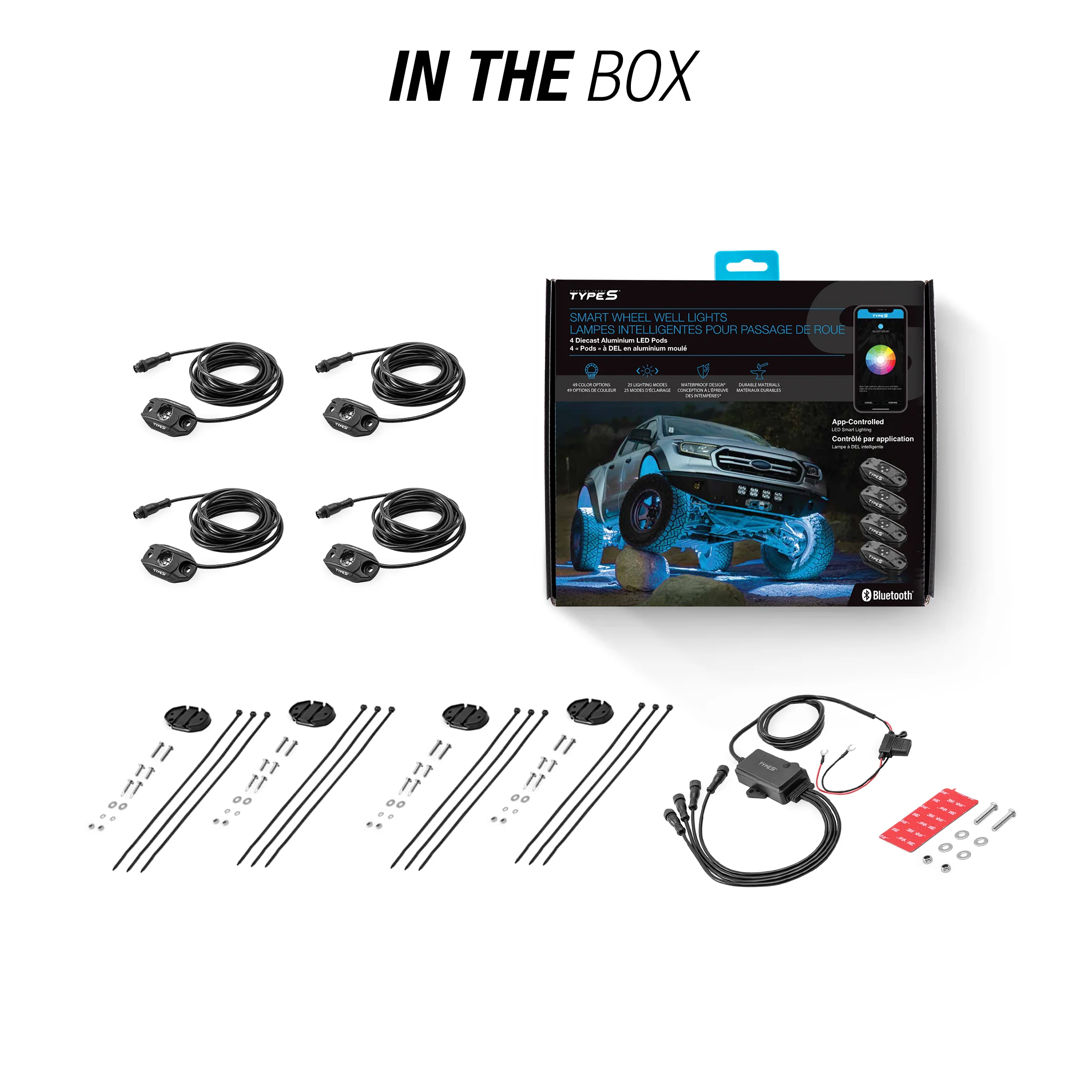 TYPE S Smart Wheel Well Rock Lights (4 per set) - Image 6