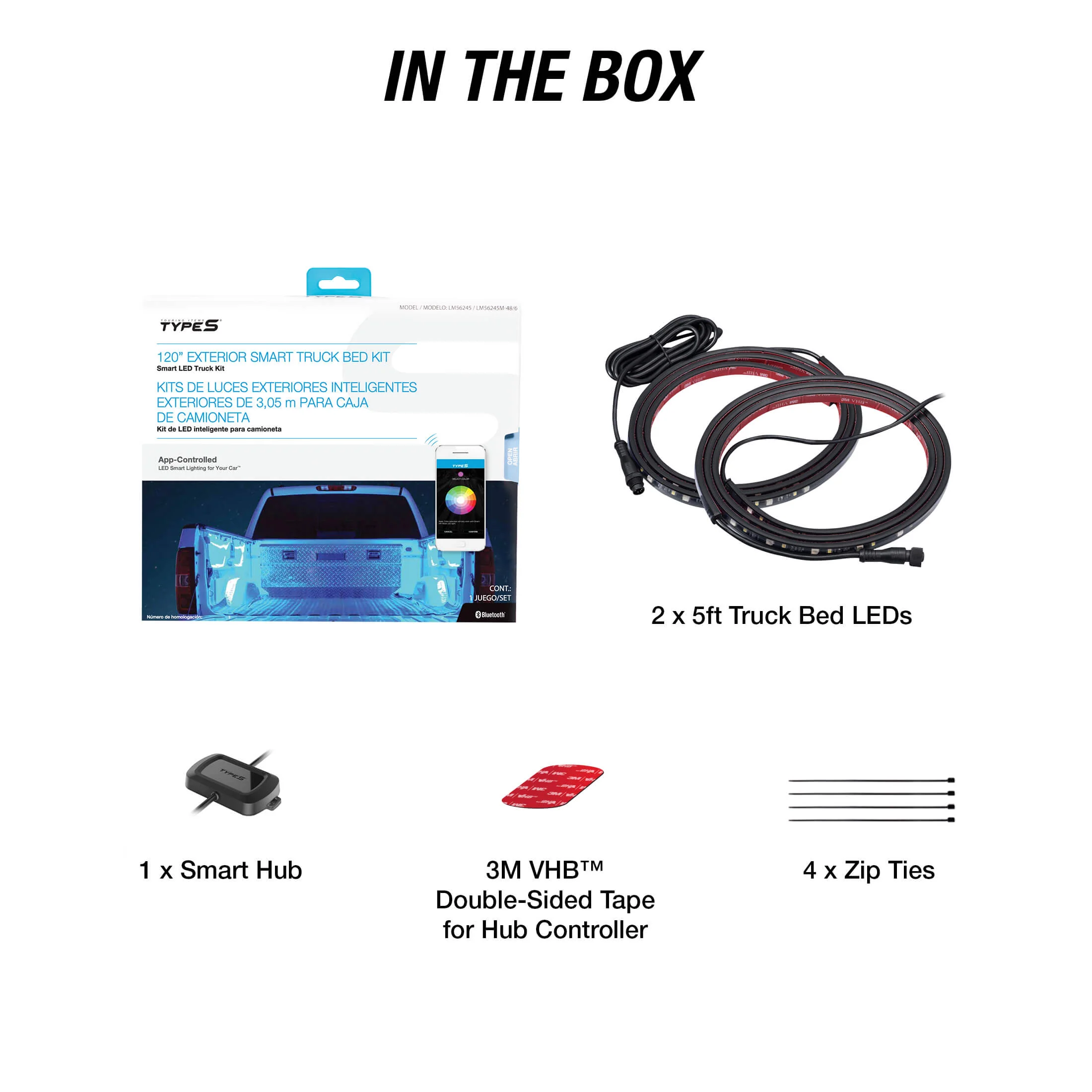 TYPE S 120" Smart LED Truck Bed Lighting Kit - Image 6