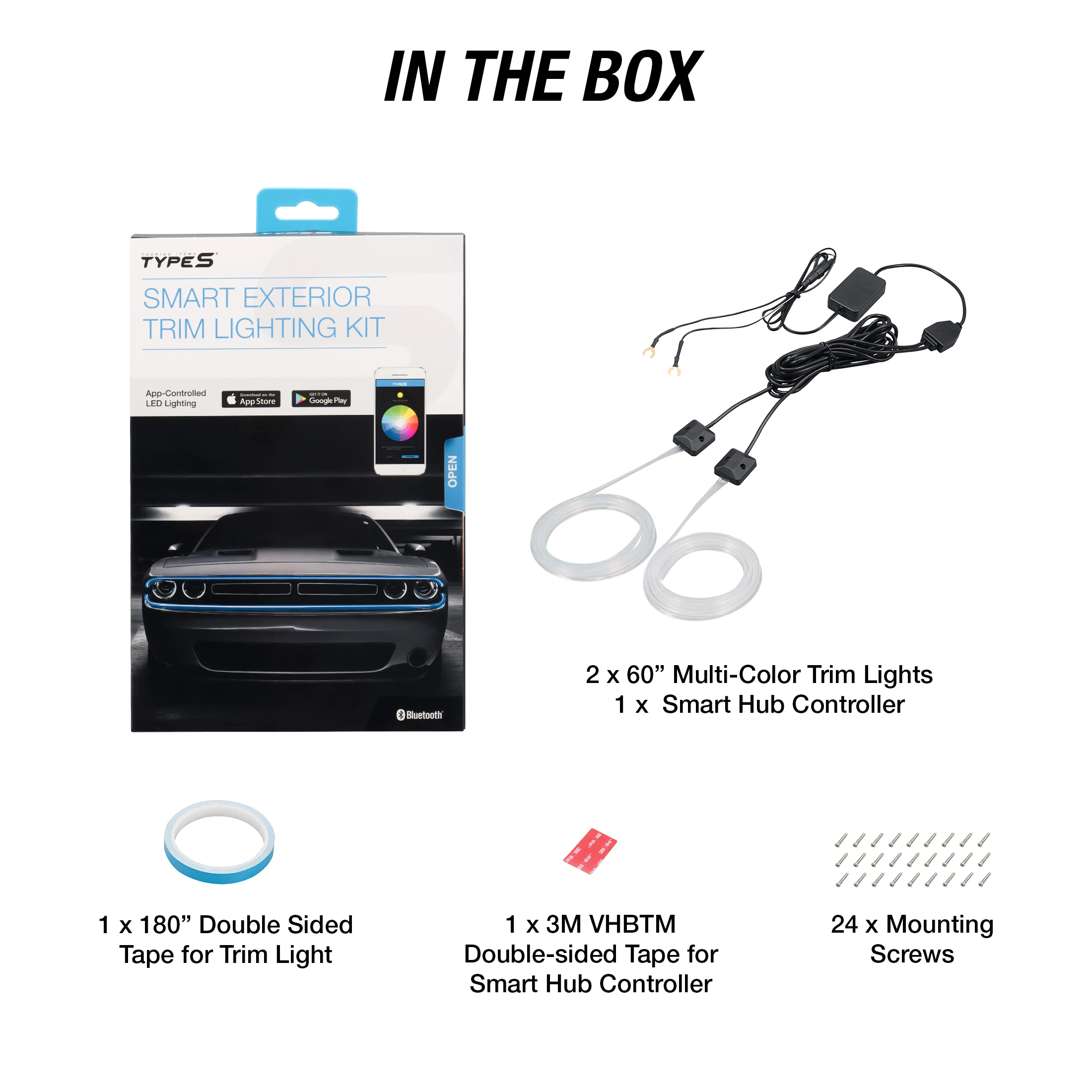 TYPE S 120" Smart LED Exterior Trim Lighting Kit - Image 5
