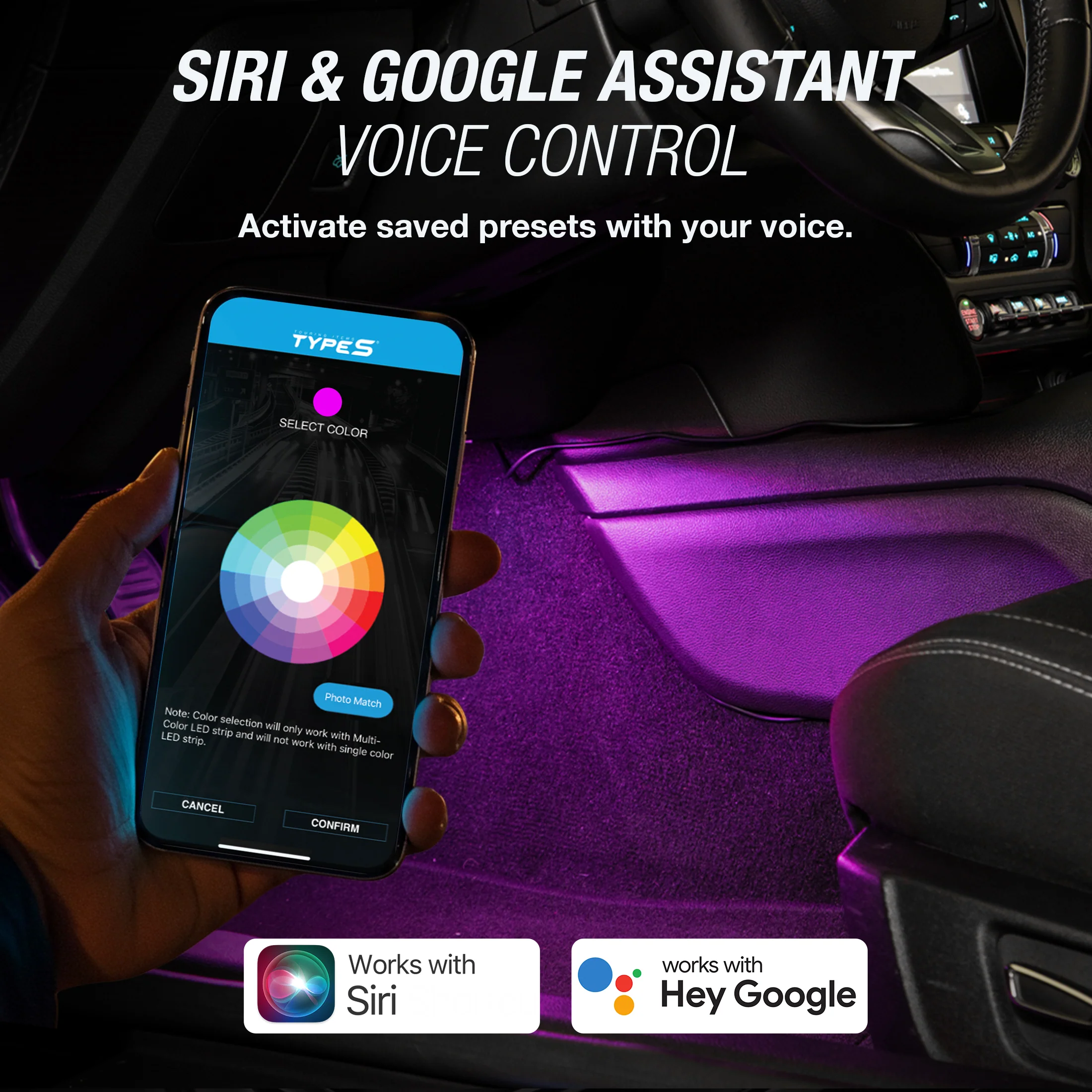 TYPE S HyperBright™ Smart LED Interior Kit - Image 3