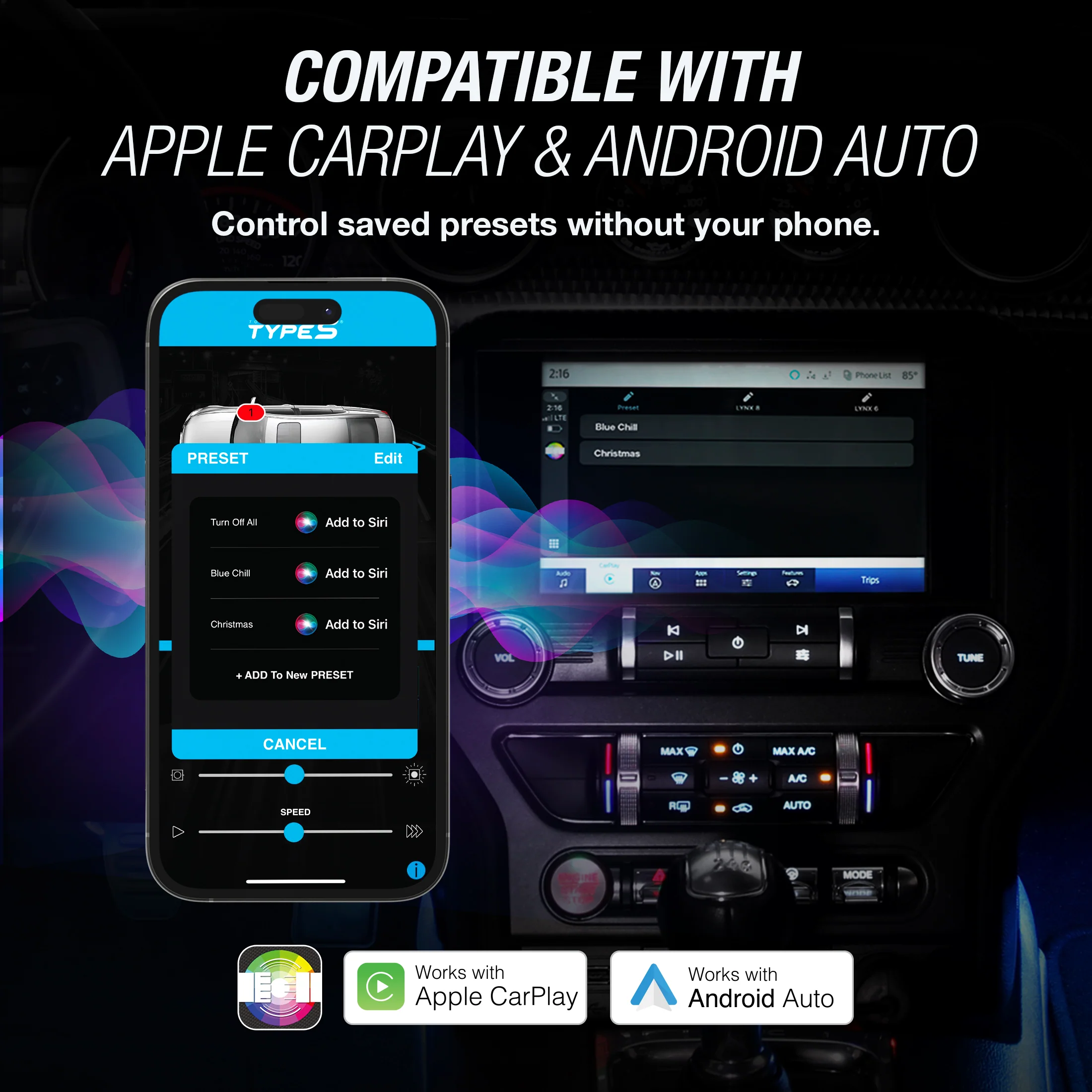 TYPE S HyperBright™ Smart LED Interior Kit - Image 4