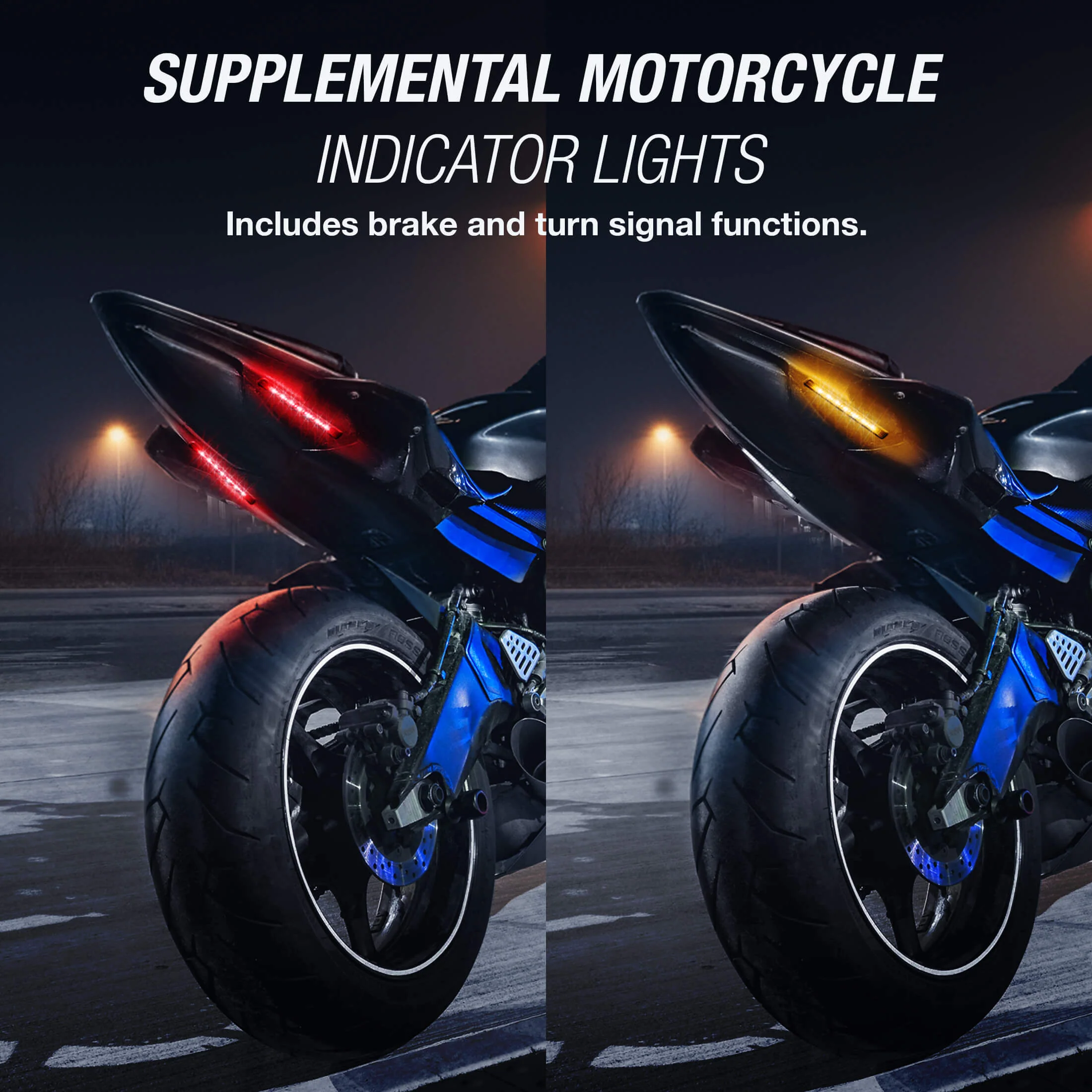 TYPE S Smart LED Hood & Motorcycle Lighting Kit - Image 6