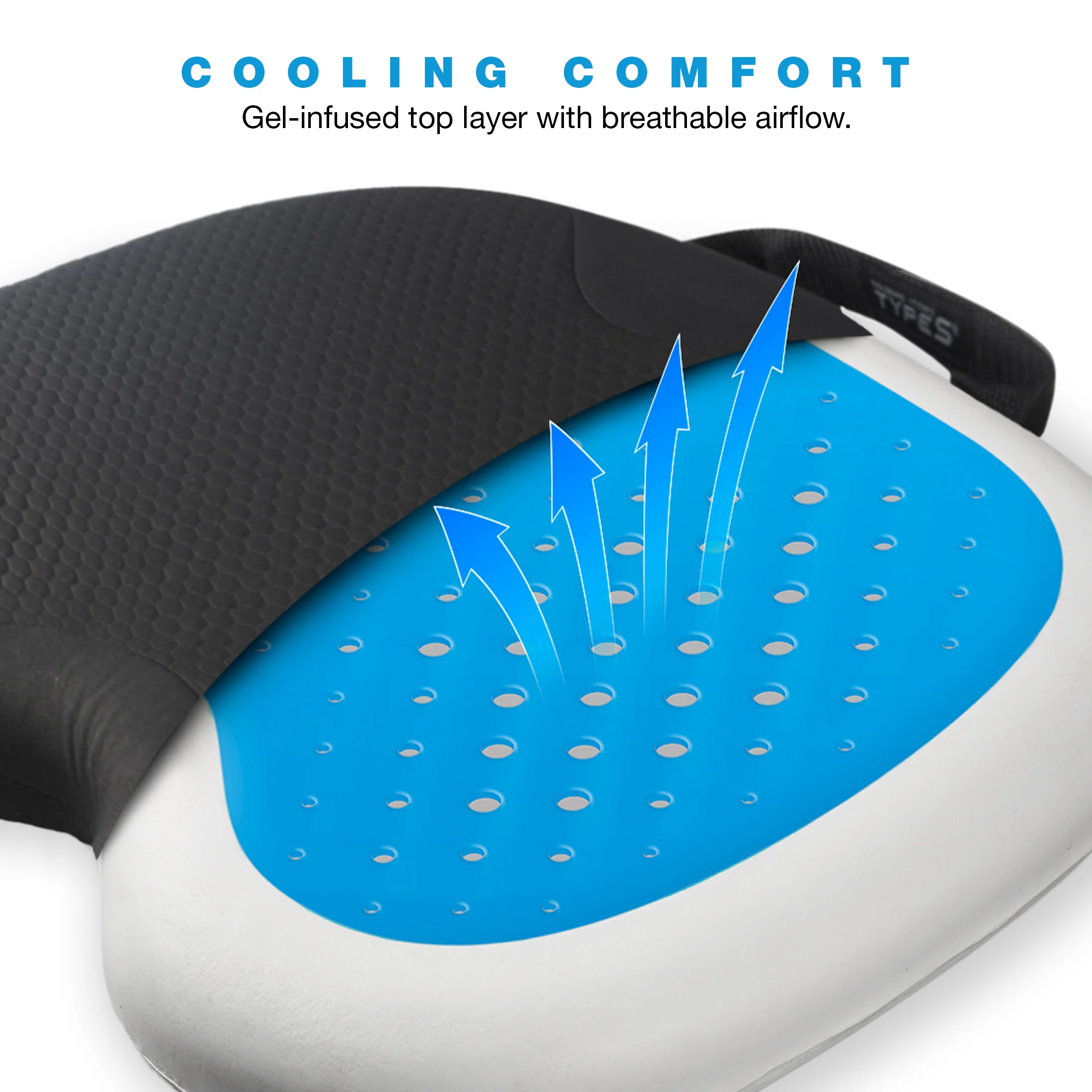 Comfort Gel Seat Cushion 2 Pack - Image 3