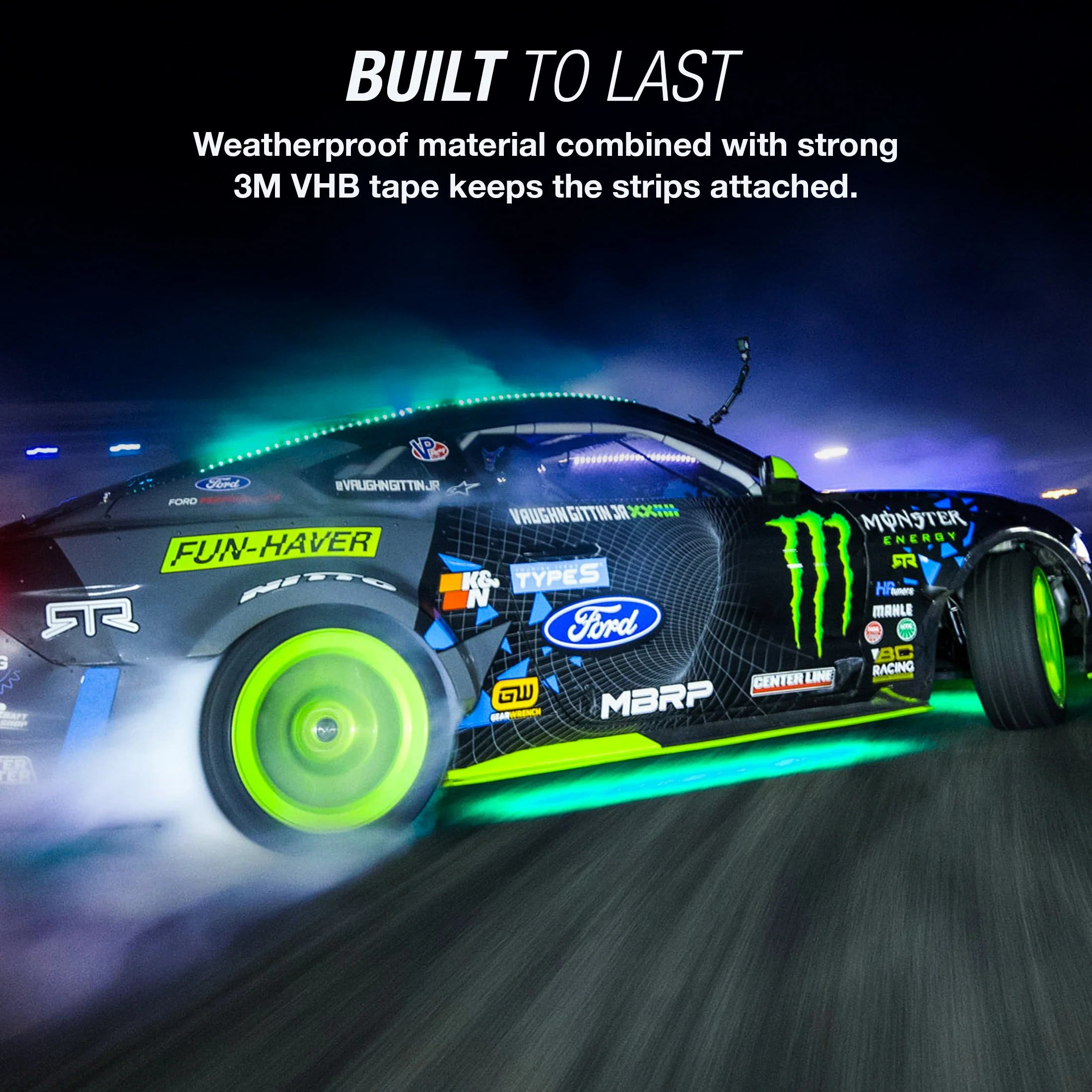 TYPE S Formula DRIFT Pro Series PSL Smart Underglow (Full Car) + 3rd Brake Light Kit - Image 5