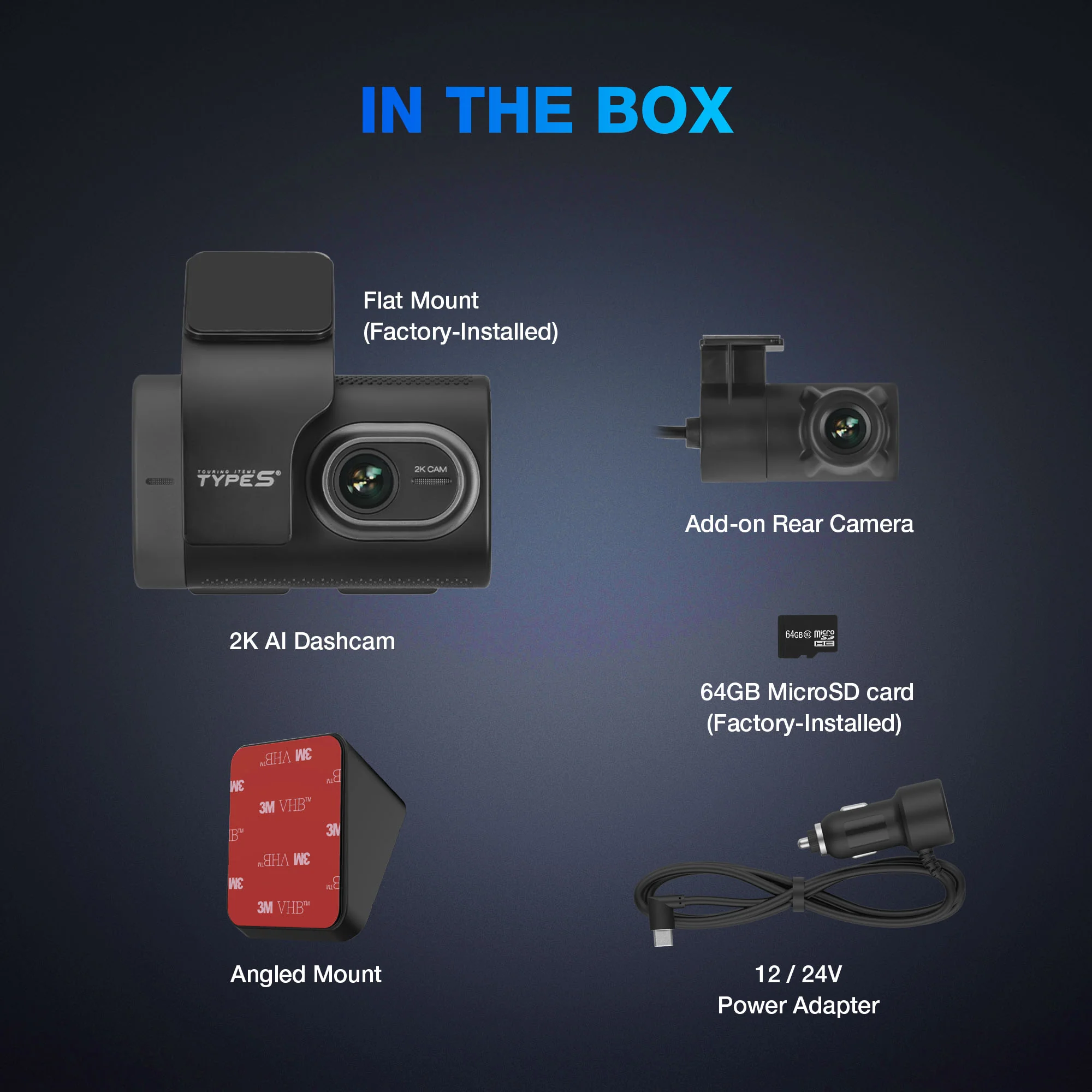 TYPE S T200 PLUS Full-Coverage AI Dash Cam with AI-Powered Advanced Driver Assistance - Image 7