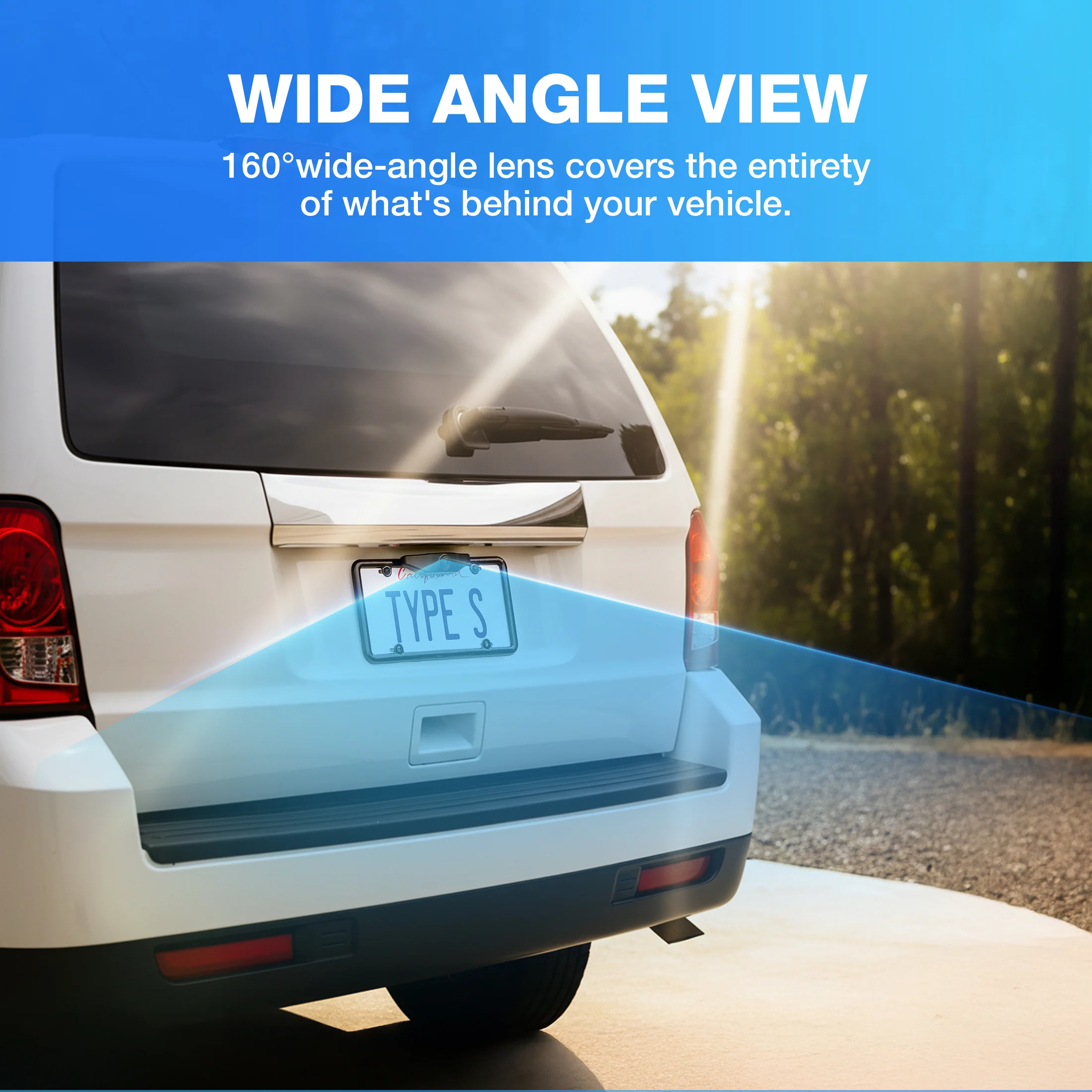 TYPE S HD Backup Camera With 5" Monitor - Image 4