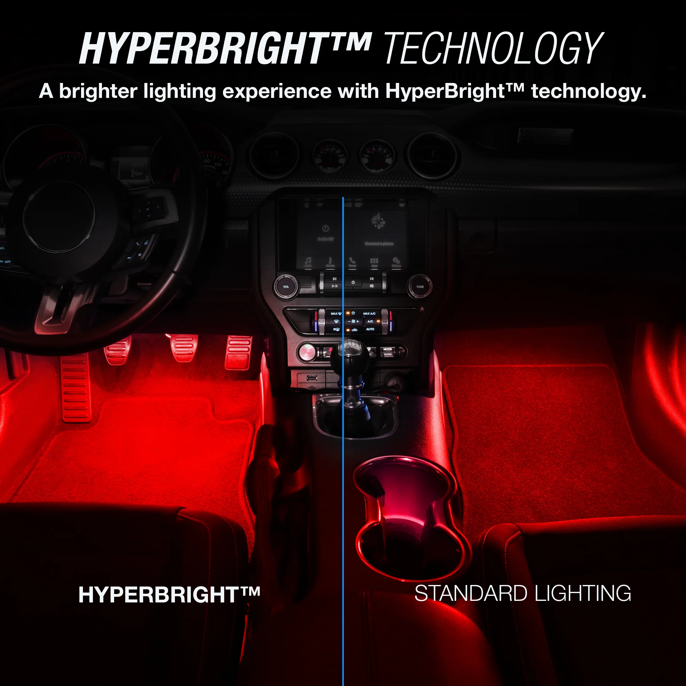 TYPE S HyperBrightâ„¢ 24" LED Lighting Kit (Red) - Image 4