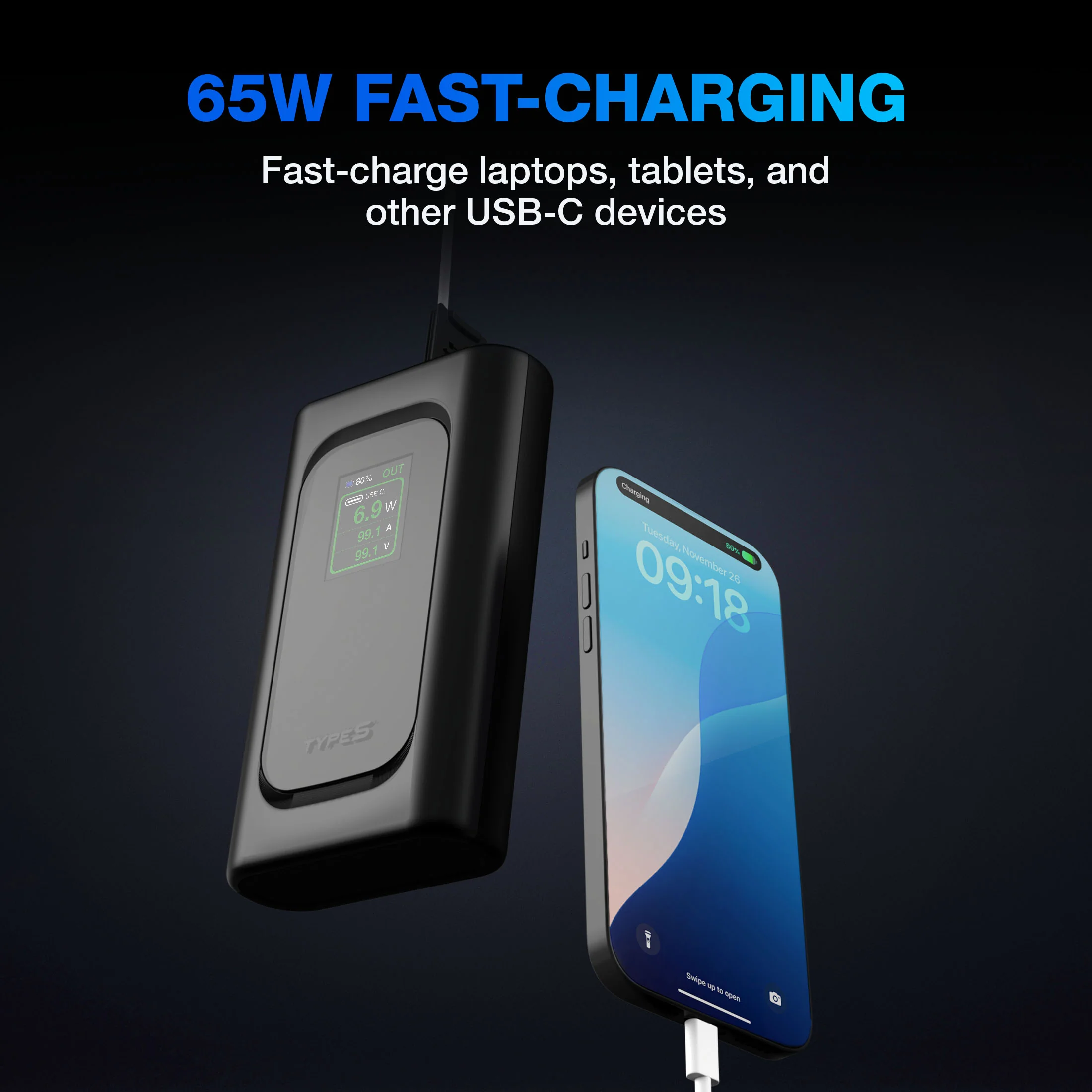 TYPE S P10 Portable Jump Starter with Powerguide Assistance & Flashlight - Image 5