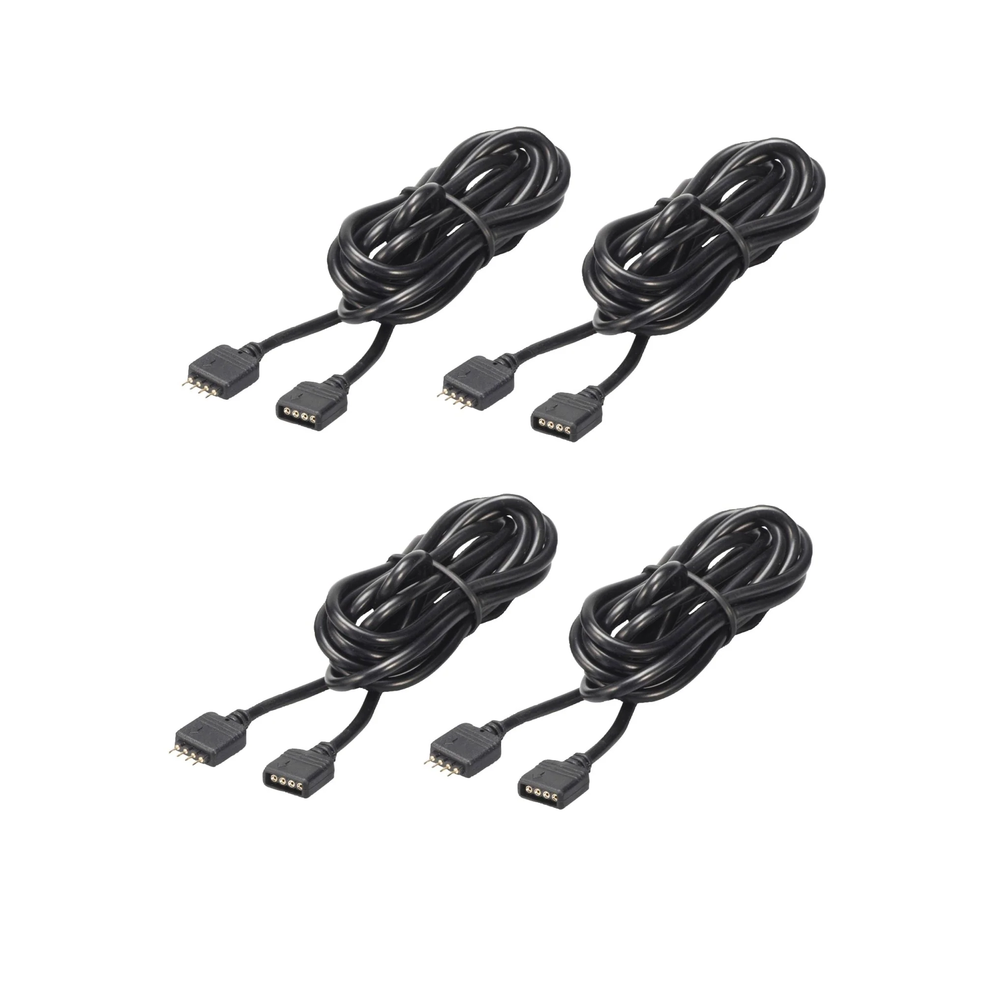 TYPE S Plug & Glowâ„¢ 24" LED Lighting Extension Wire (4-pack)