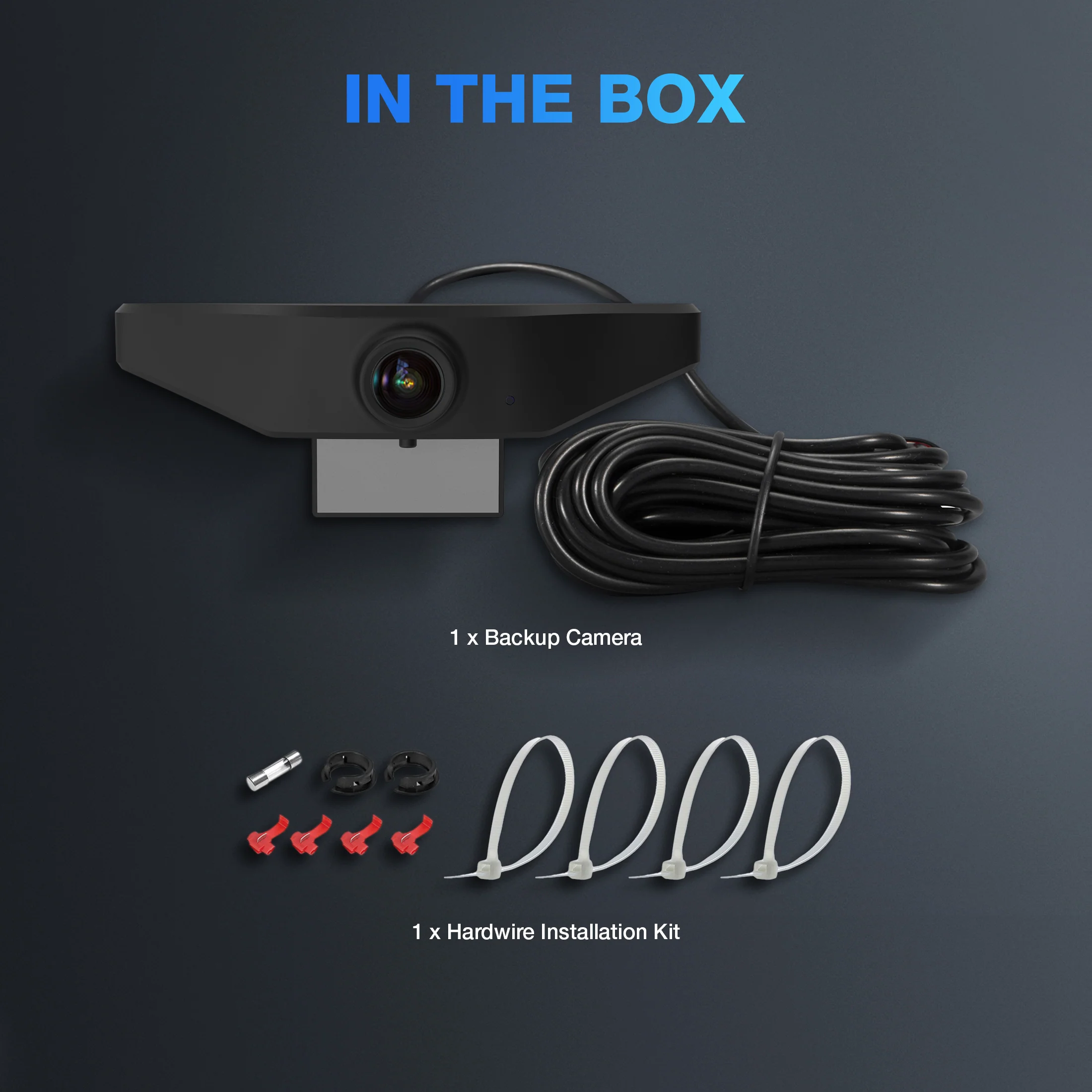 TYPE S Smart 1080p HD Backup Camera with Hardwire Connection - Image 6