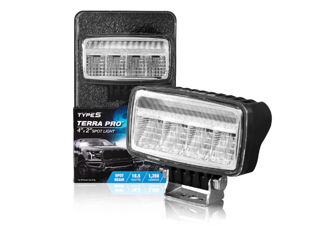 TYPE S TERRA PRO 4" x 2" Spot Light