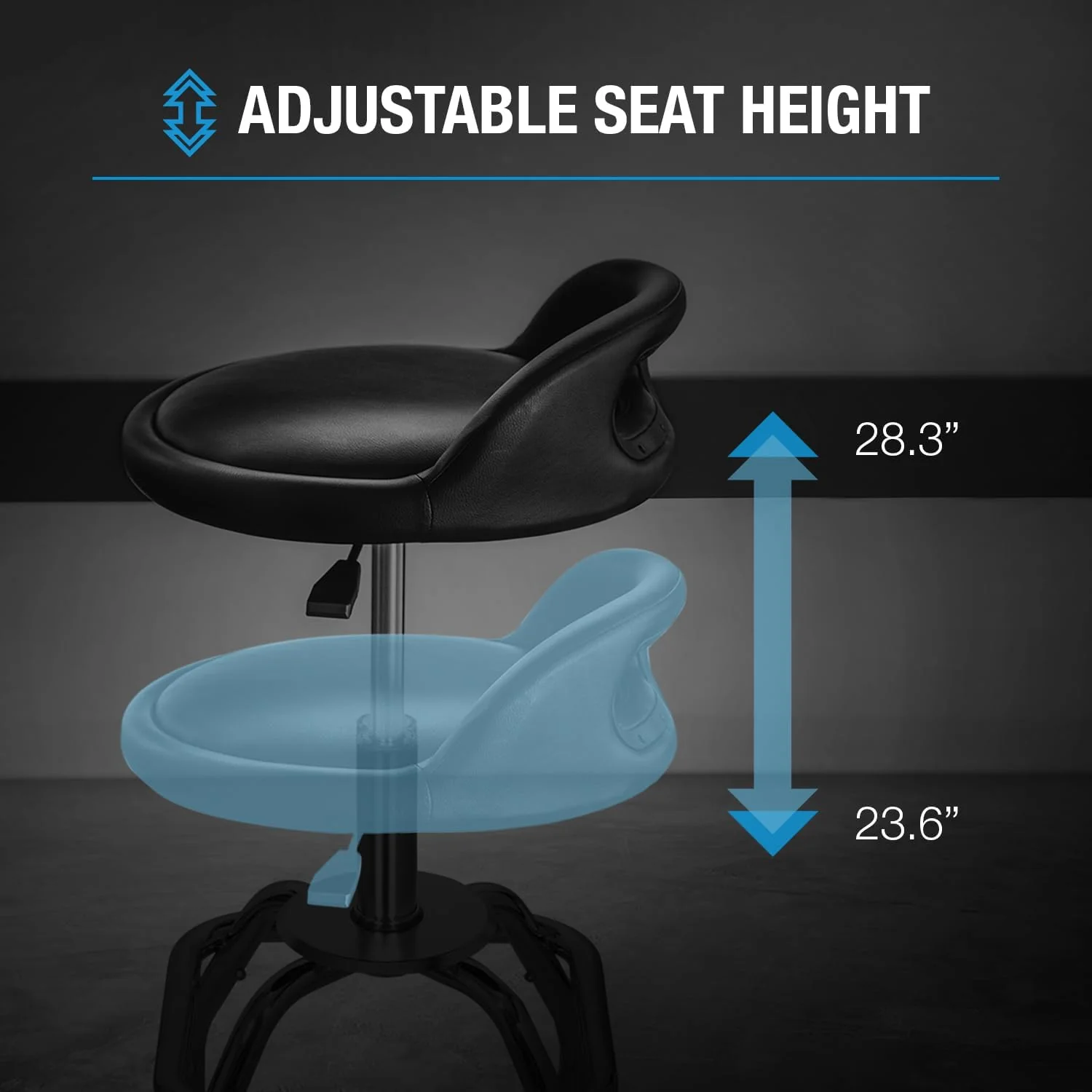 TYPE S Ultra Cushioned Shop Stool - Image 7