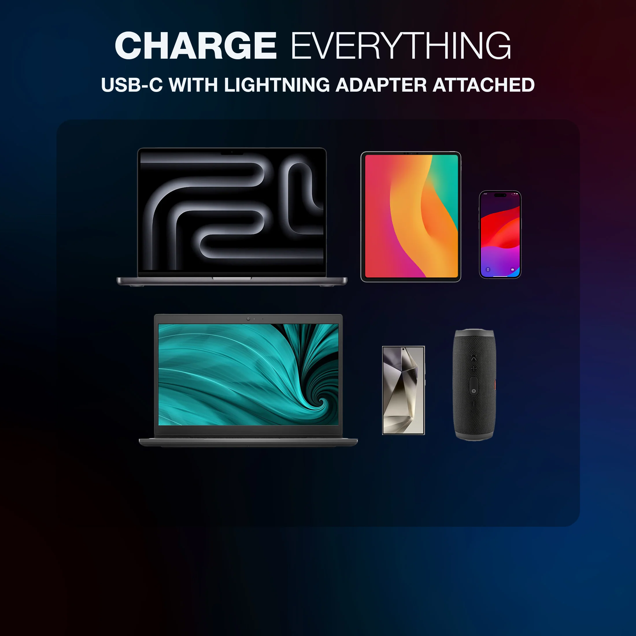 USB-C to USB-C LED Charging Cable - Image 4