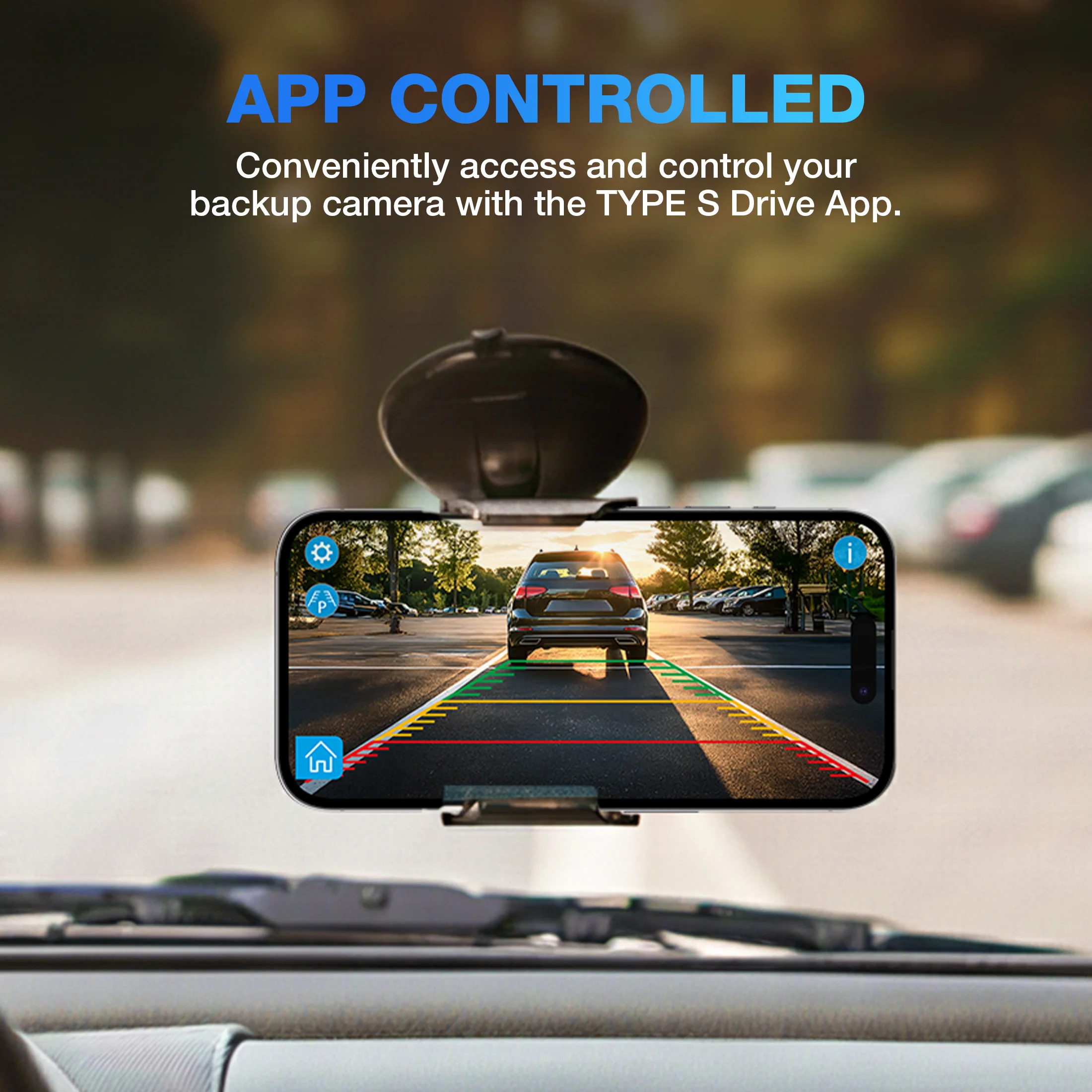 TYPE S Wireless App View Hardwired Backup Camera - Image 2
