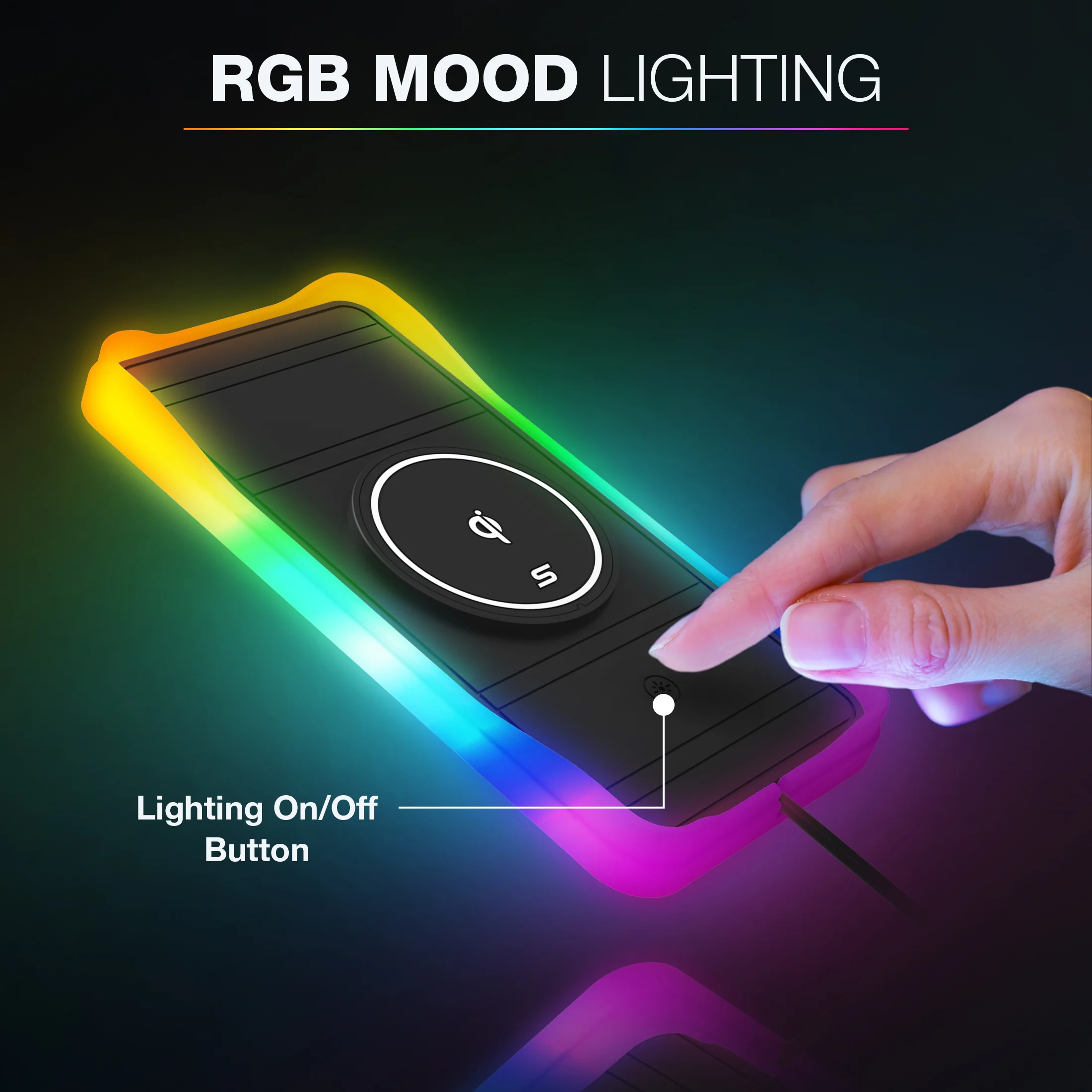 TYPE S Charge & Glow Wireless Charging Powerpad - Image 2