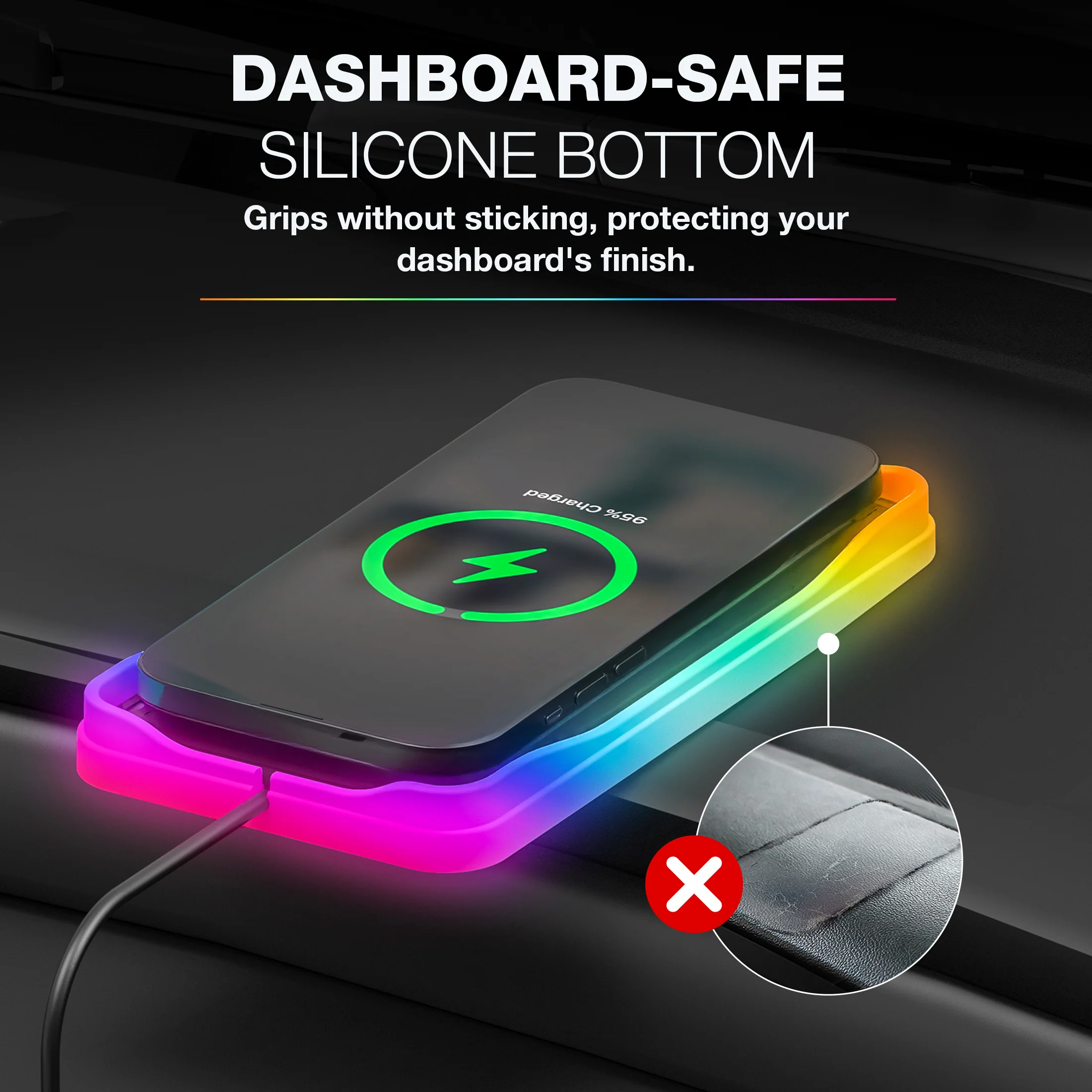 TYPE S Charge & Glow Wireless Charging Powerpad - Image 4