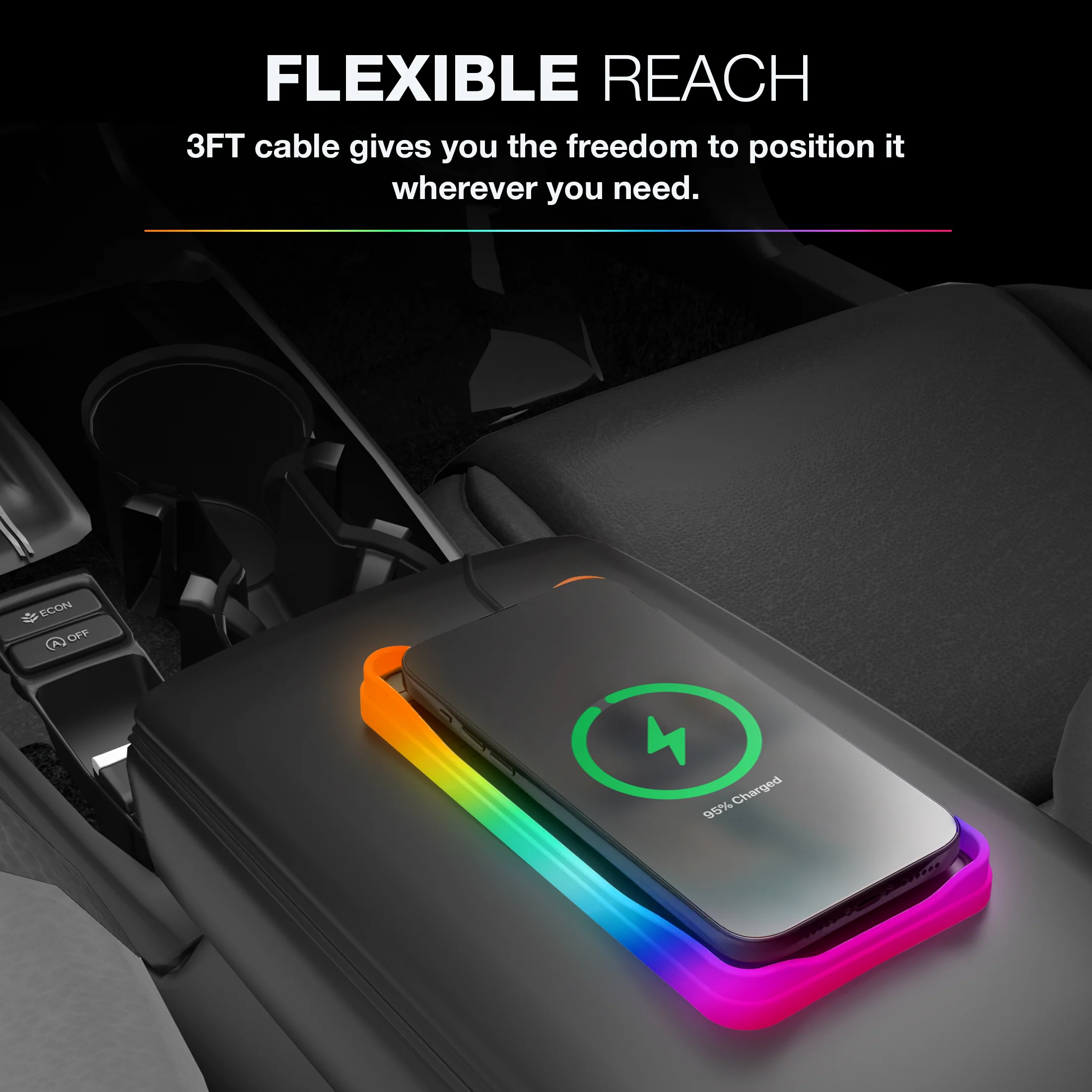 TYPE S Charge & Glow Wireless Charging Powerpad - Image 6
